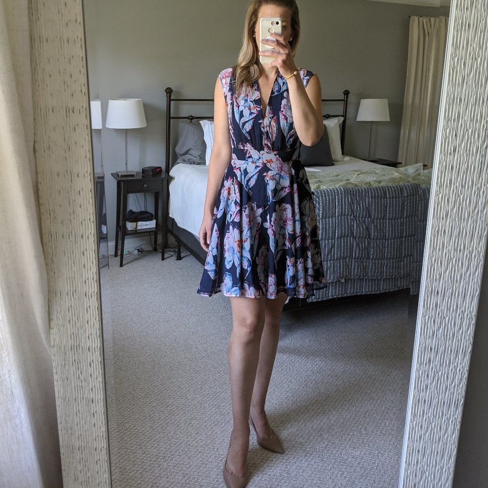 French Connection Fit and Flare Dress